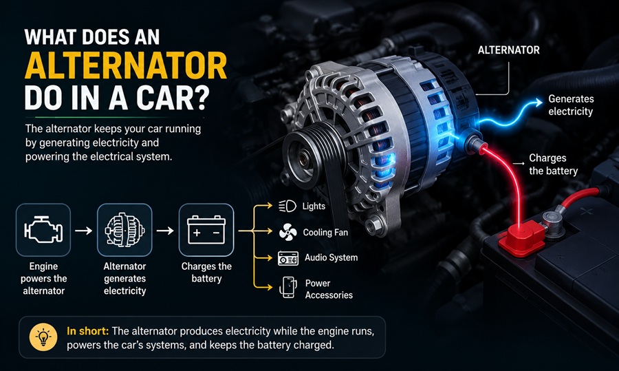What Does an Alternator Do in a Car? A Simple Explanation